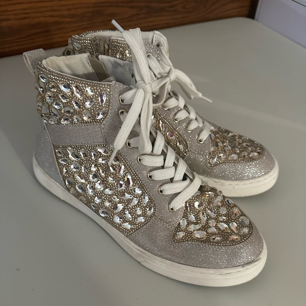 Betsy Johnson Billie Rhinestone Sneaker